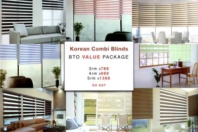 Decowin® Korean Combi Blinds Package (MOST POPULAR)