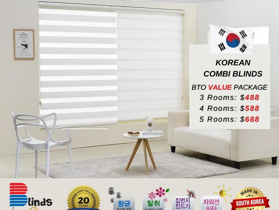 Korean Combi Blinds Package